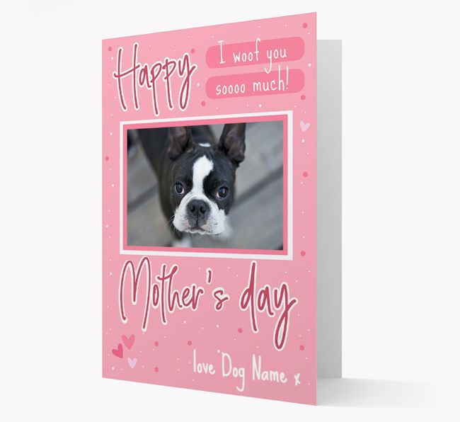 Happy Mother's Day - Personalized {breedFullName} Photo Upload Card